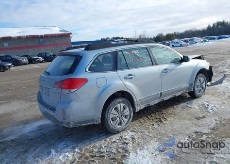 2013 Subaru Outback 2.5I from USA, damaged, VIN 4S4BRBACXD3284126